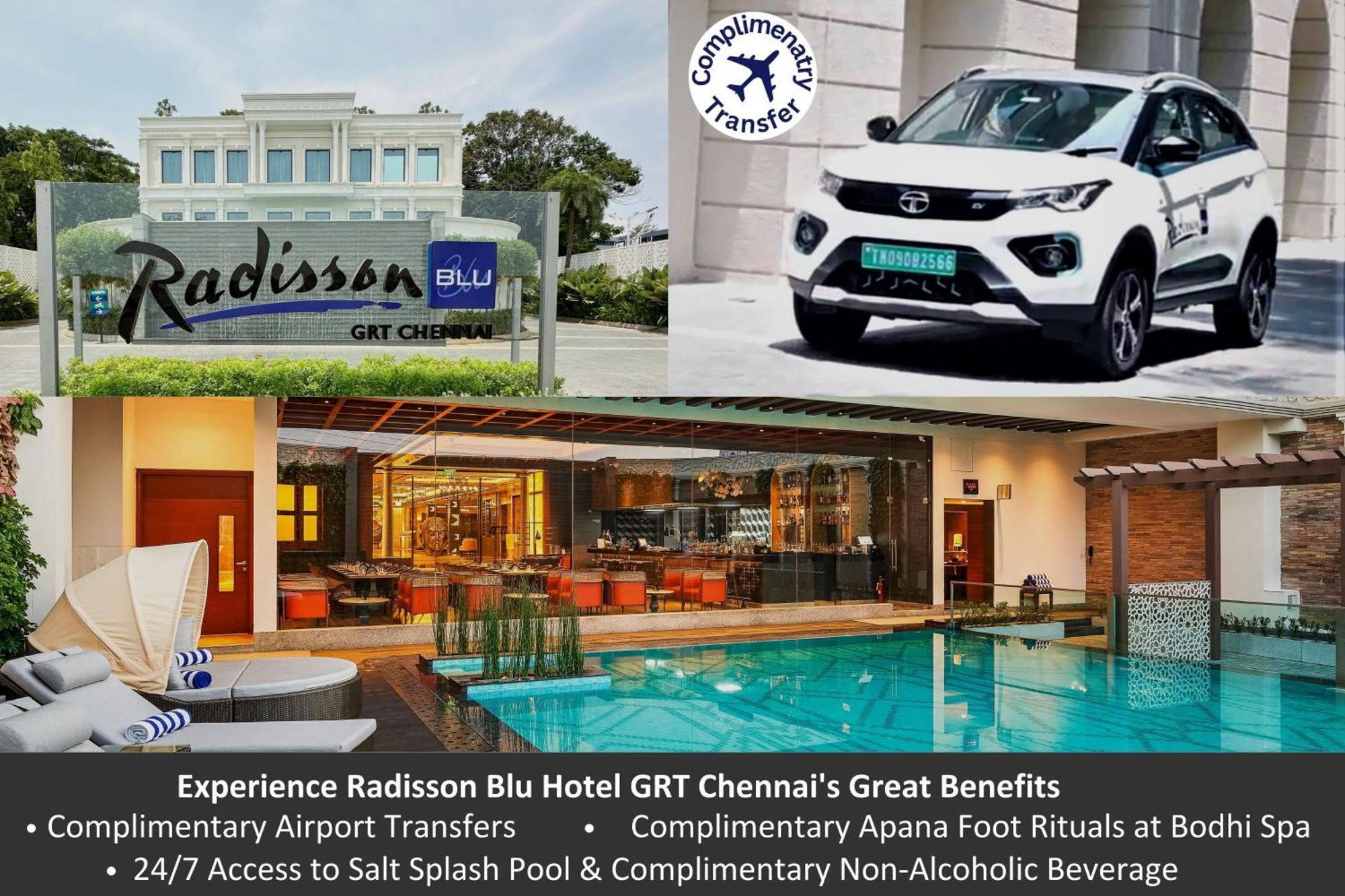 Radisson Blu Hotel Grt, Chennai International Airport Luaran gambar